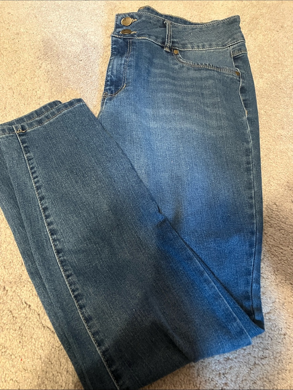 d. jeans Womens Blue Jeans 12